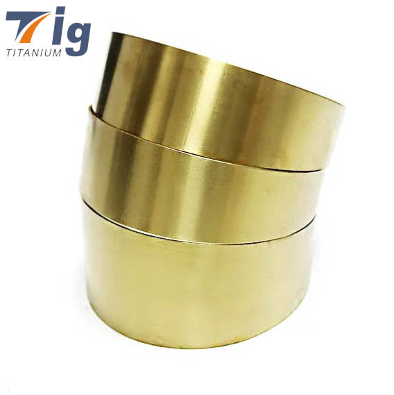 1.75" 3" 4" 1.5D Radius 1.0mm Titanium Pie Cuts golden Colored(6pcs for 90* bend)