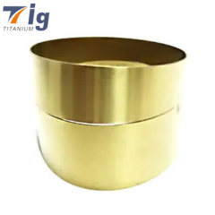 1.75" 3" 4" 1.0mm Pie Cuts 1.5D Radius golden Colored(6pcs for 90* bend) Titanium