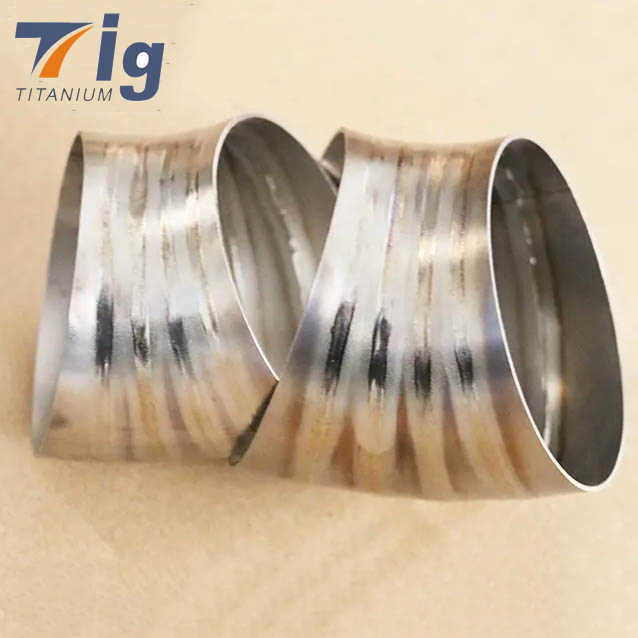 Fupower Performance titanium gr1laser 1.75" 1.875" 3" 4" 1.5D pie cuts Pre-welding elbow pipes pie cuts
