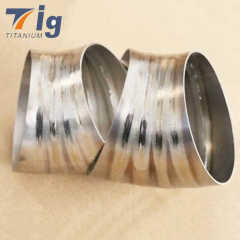 1.5D 1.0mm Wall 90 degree Titanium Pie Cuts for Exhaust Pipe Cuts 1.75" 1.875" 3" 4"