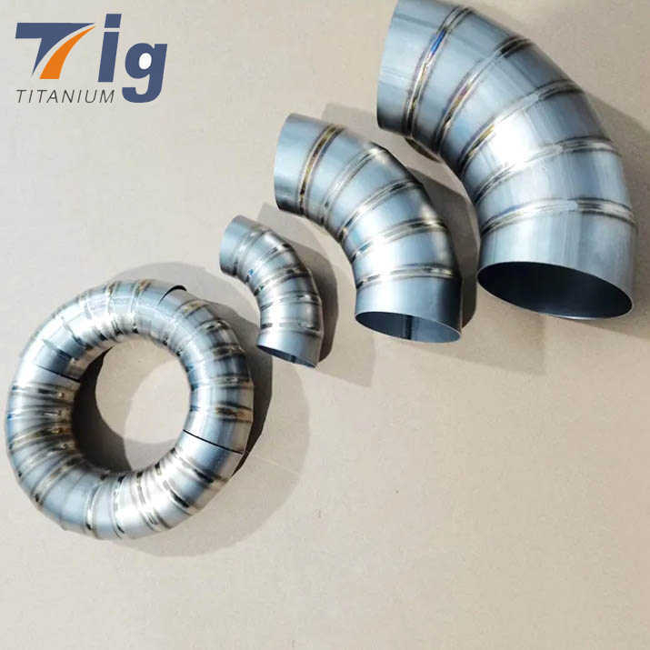 1.75" 1.875" 3" 4" Titanium Pre Welded Pie Cuts Tight Radius 1D TR 1mm