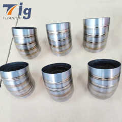Fupower Performance titanium gr1laser 1.75" 1.875" 3" 4" 1.5D pie cuts Pre-welding elbow pipes pie cuts