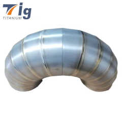 1.75" 1.875" 3" 4" OD 1mm Titanium Pre-welded Pie Cuts No polishing raw finish 1.5D