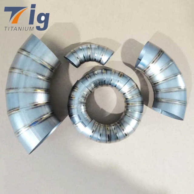 1.0D 5" 1.2mm Pre-welded Pie Cuts Titanium
