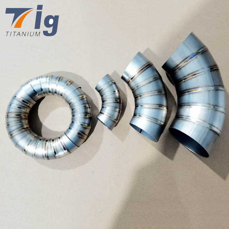 1.75" 1.875" 3" 4" Titanium Pre Welded Pie Cuts Tight Radius 1D TR 1mm