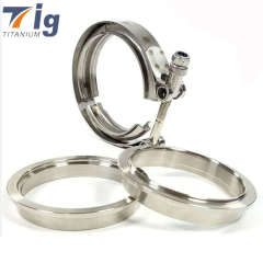 T6 Titanium Flange -divided-T6 flange exhaust pipe single air hole
