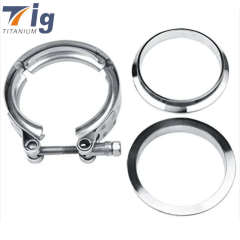 Customized Titanium wastegate Inlet/Outlet flange for welding titanium exhaust system
