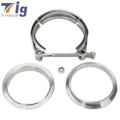 Customized Titanium wastegate Inlet/Outlet flange for welding titanium exhaust system