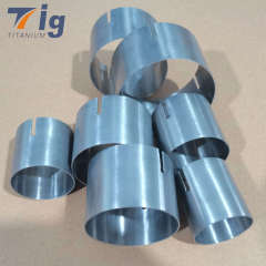 1.75" 1.875" 2" 2.25" 2.5" 3" 3.5" 4" 1.0mm Butt Joint Sleeve Slip Fit Sleeves Titanium exhaust slip-fit sleeve