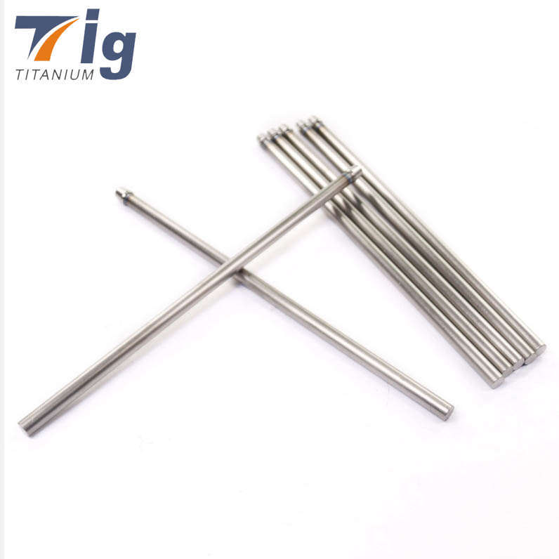 0.50" 0.375" OD Titanium exhaust hanger rod 12" long with mushroom ends