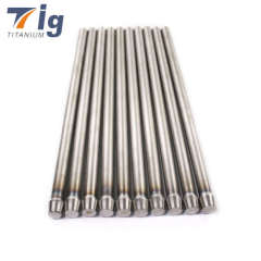 0.50" 0.375" OD Titanium exhaust hanger rod 12" long with mushroom ends