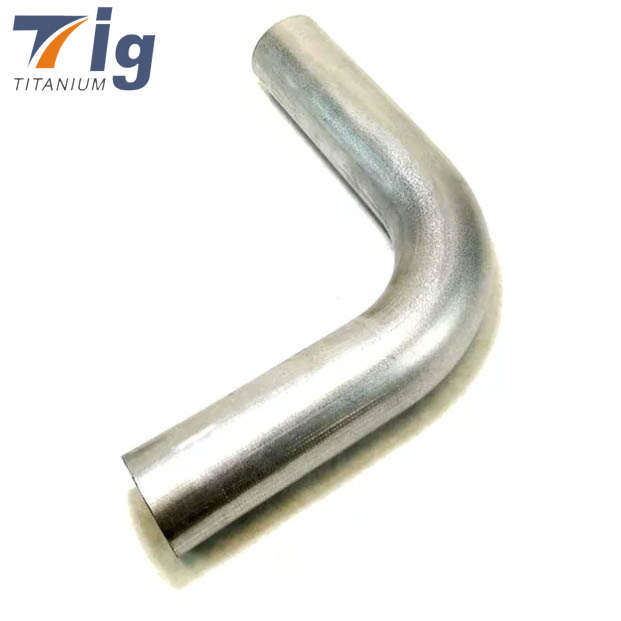Hot sale products 2.5" 3" 3.5" 4" titanium 90 degree mandrel bends