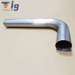 2.5" 3" 3.5" 4" Titanium 90 Degree Mandrel Bend - 1.5D Radius 1.2mm thick