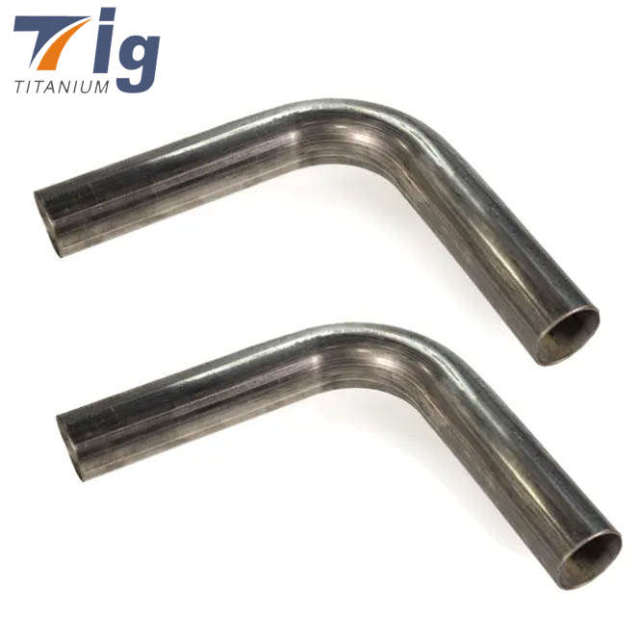 Titanium 2.5" 3" 3.5" 4" Mandrel Bends 90 Degree Elbow For Exhaust Pipe