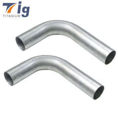 Hot sale products 2.5" 3" 3.5" 4" titanium 90 degree mandrel bends