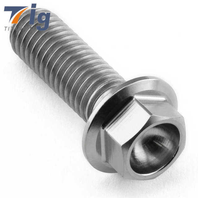 M6 M8 M10 Titanium ULTRA-LIGHT HEX-FLANGE BOLT
