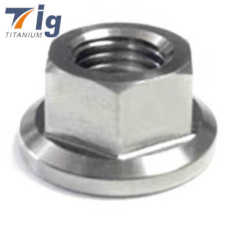 Titanium M6 M8 M10 Hexagon Flange Nut Hex Flanged Nut