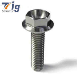 M6 M8 M10 Titanium ULTRA-LIGHT HEX-FLANGE BOLT
