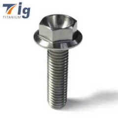M6 M8 M10 Titanium ULTRA-LIGHT HEX-FLANGE BOLT