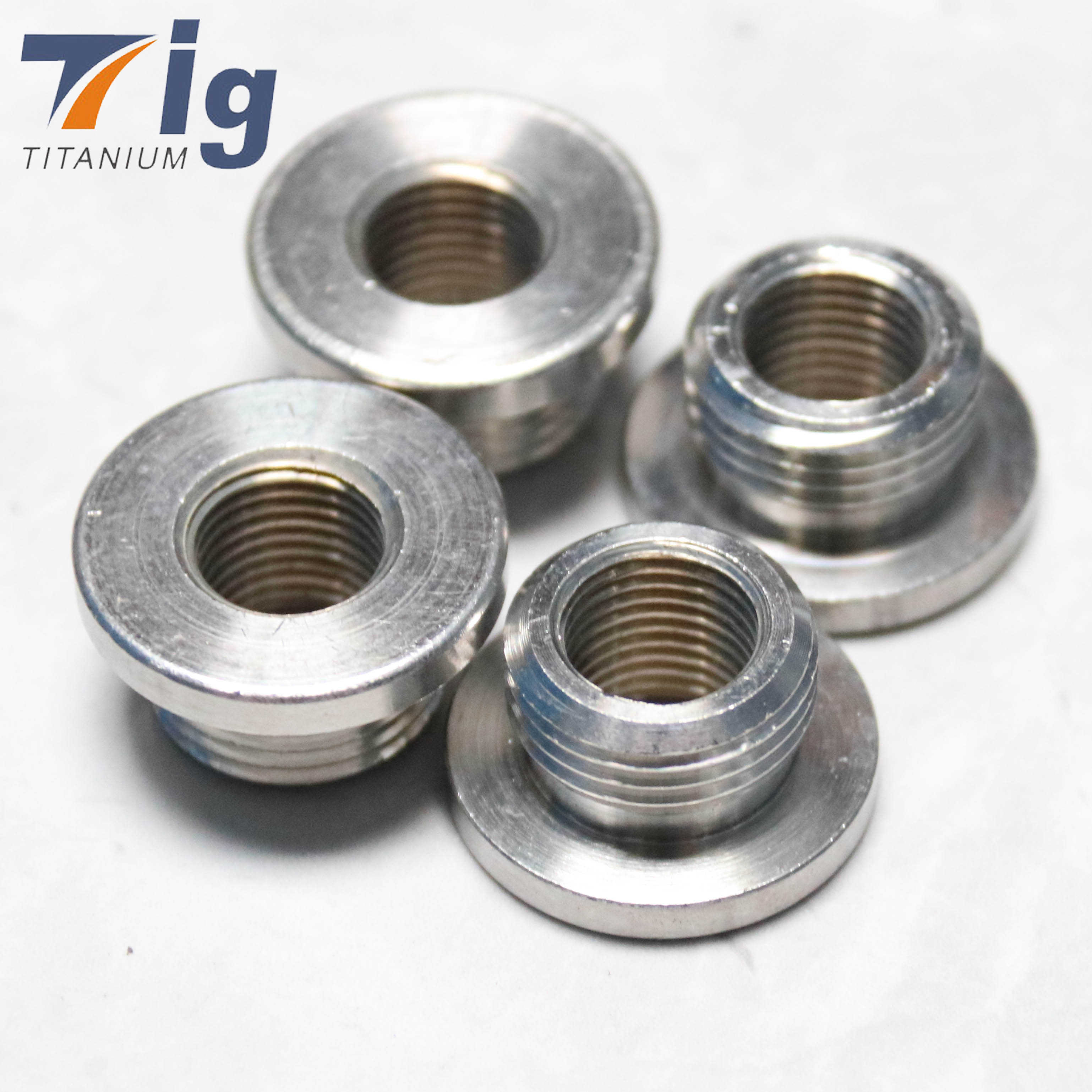 M12 M18 titanium thread O2 Sensor Bung Exhaust Muffler O2 Plug Mild