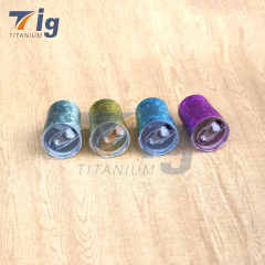 Custom capacity titanium cup