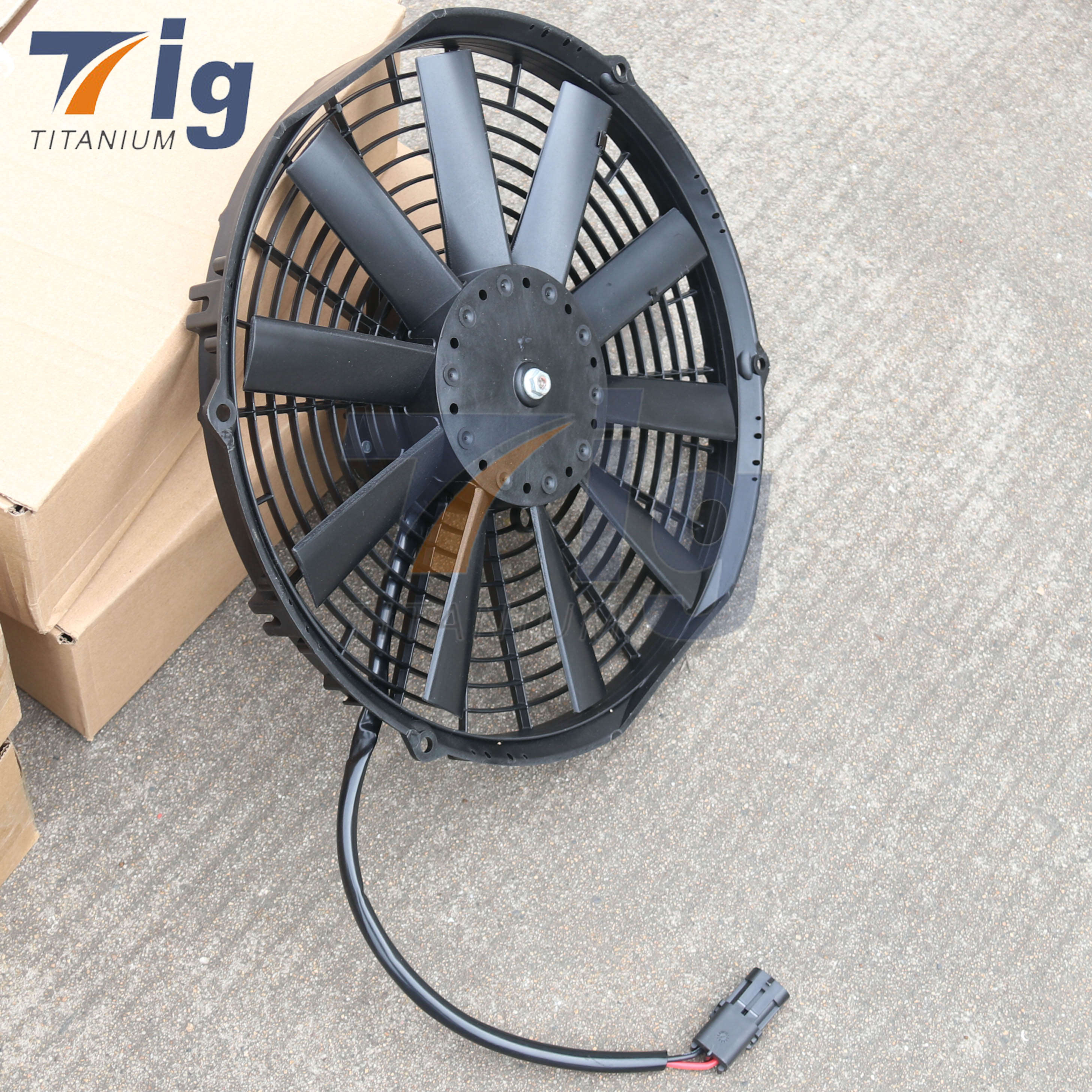 12" HIGH PERFORMANCE BRUSHLESS PUSHER FAN