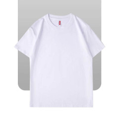 Cotton T-shirt custom printed logo short-sleeved cultural shirt