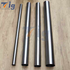 Custom 1.0 mm/1.2mm Wall Titanium Straights Pipe brushed/polished/baking blue 1meter long