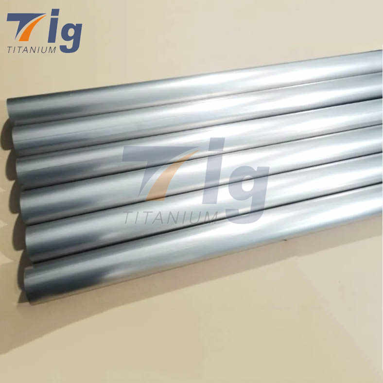 Custom 1.0 mm/1.2mm Wall Titanium Straights Pipe brushed/polished/baking blue 1meter long
