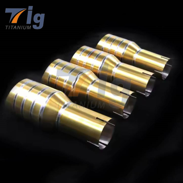 Universal Dual Exhaust Tip Straight side Glossy carbon fiber exhaust pipe tail quad exhaust muffler tip