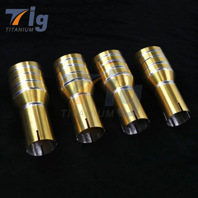 Universal Dual Exhaust Tip Straight side Glossy carbon fiber exhaust pipe tail quad exhaust muffler tip