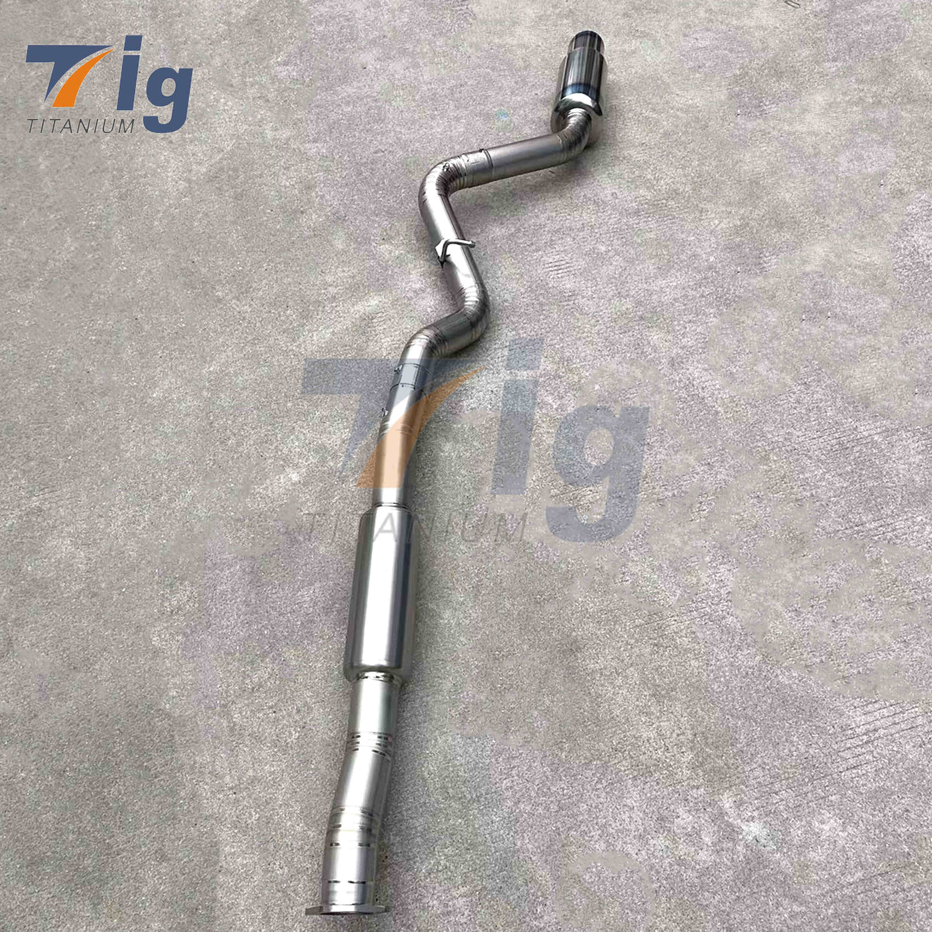 Titanium Tip Cat Back Exhaust For Subaru WRX / STI