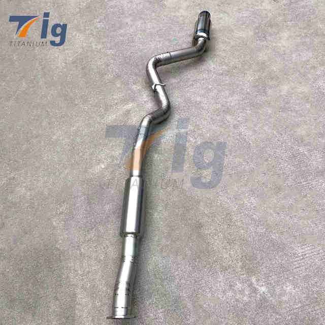Titanium Tip Cat Back Exhaust For Subaru WRX / STI