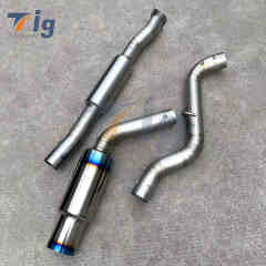 Titanium Tip Cat Back Exhaust For Subaru WRX / STI