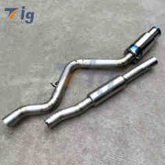 Titanium Tip Cat Back Exhaust For Subaru WRX / STI