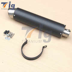 1.75inch titanium muffler 600cc motorbike engines
