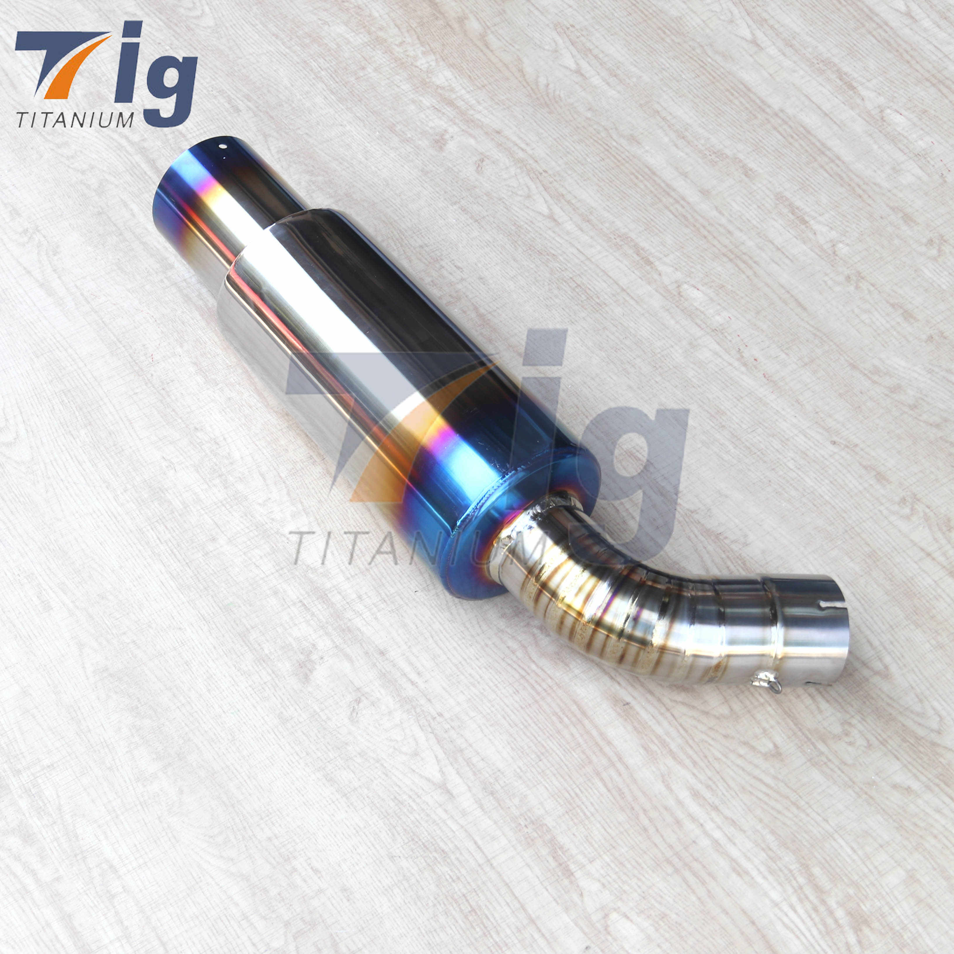 Titanium Exhaust System Repair Part Muffler for Nissans 370Z Z34 TB6090-NS02A