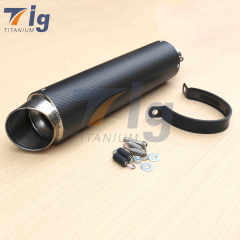1.75inch titanium muffler 600cc motorbike engines