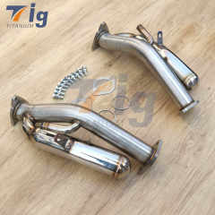 TITANIUM DOWNPIPES 370Z VQ35HR VQ37VHR - 350Z 370Z G35 G37 Q50 Q60
