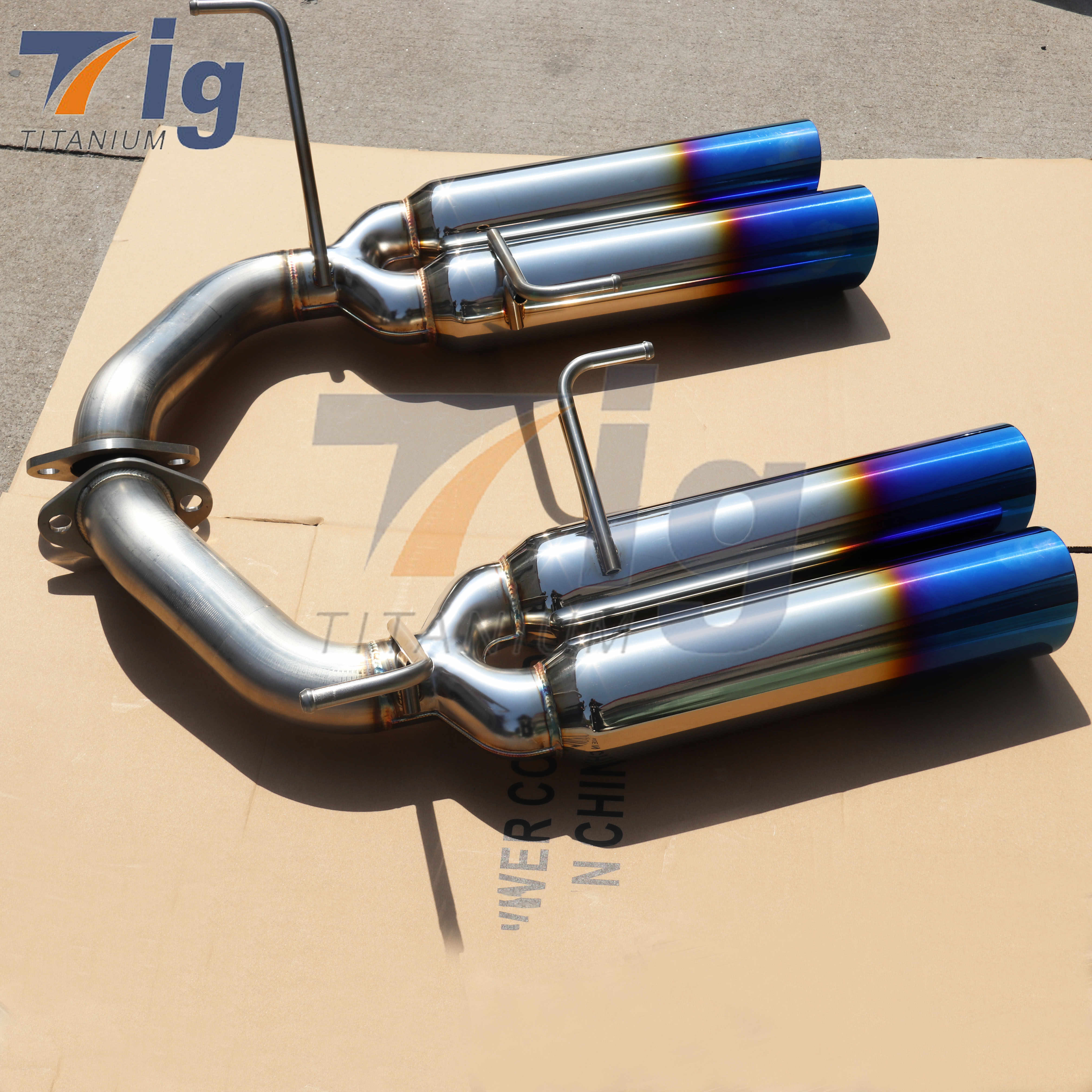 For Subaru WRX/STI VA AxleBack Exhaust w Titanium Single Wall Tip 2015+