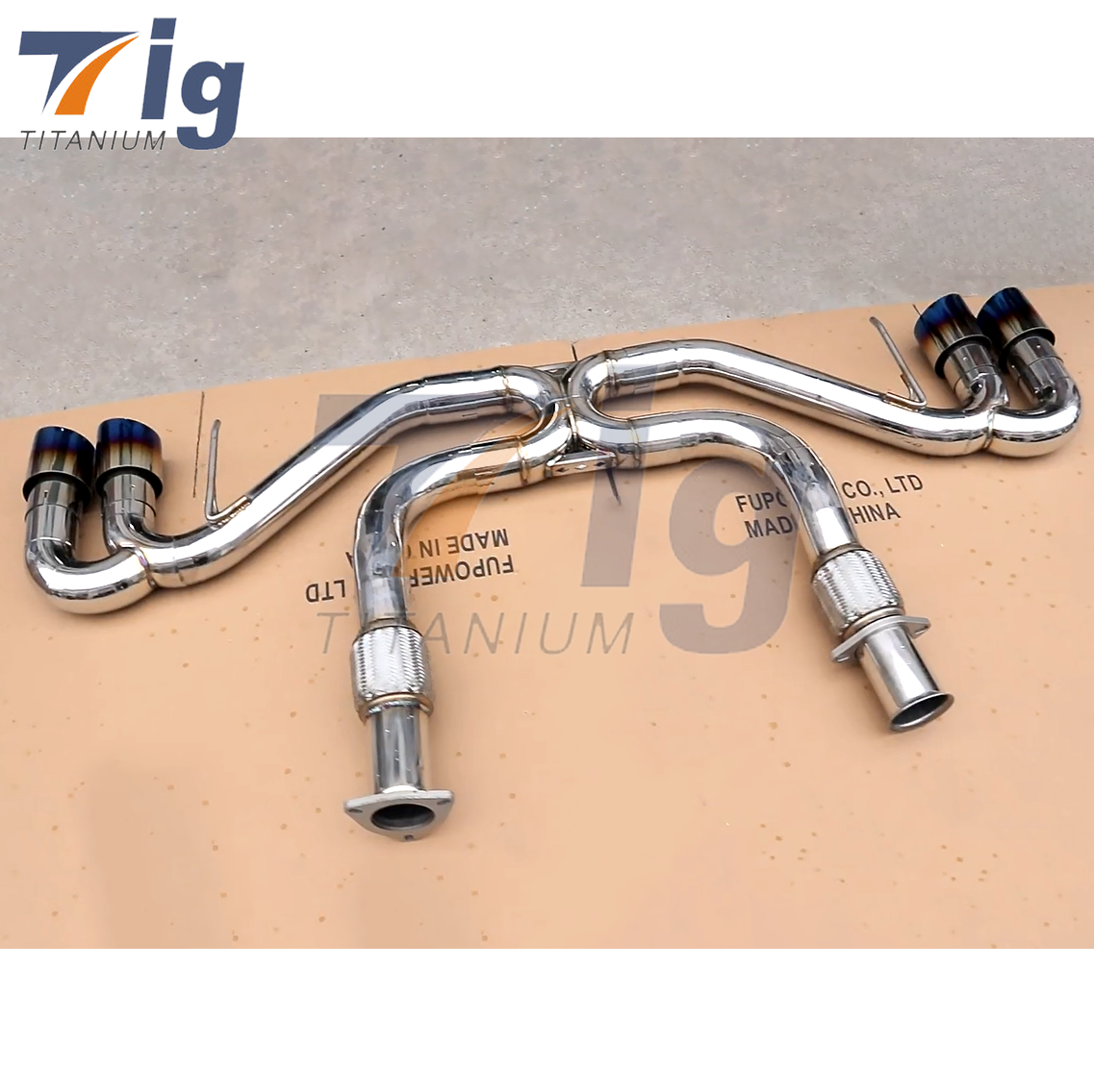 CatBack Exhaust System 2020-2021 For Corvette C8 3" Cat Back Quad Exit Exhaust