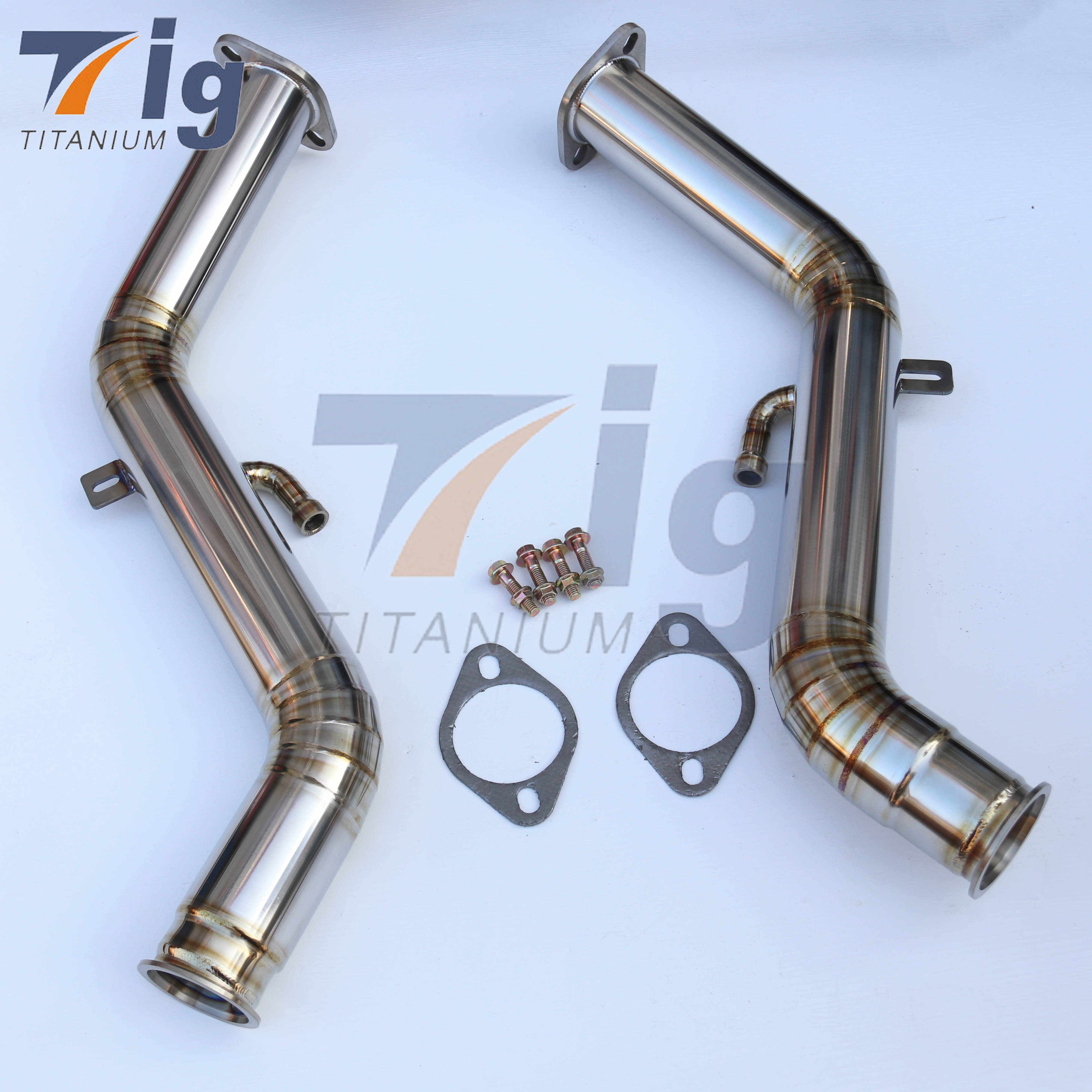 Titanium 2023+ For Nissan Z 2016+ Infiniti Q50 2017+ Infiniti Q60 Alpha Full Downpipe Kit
