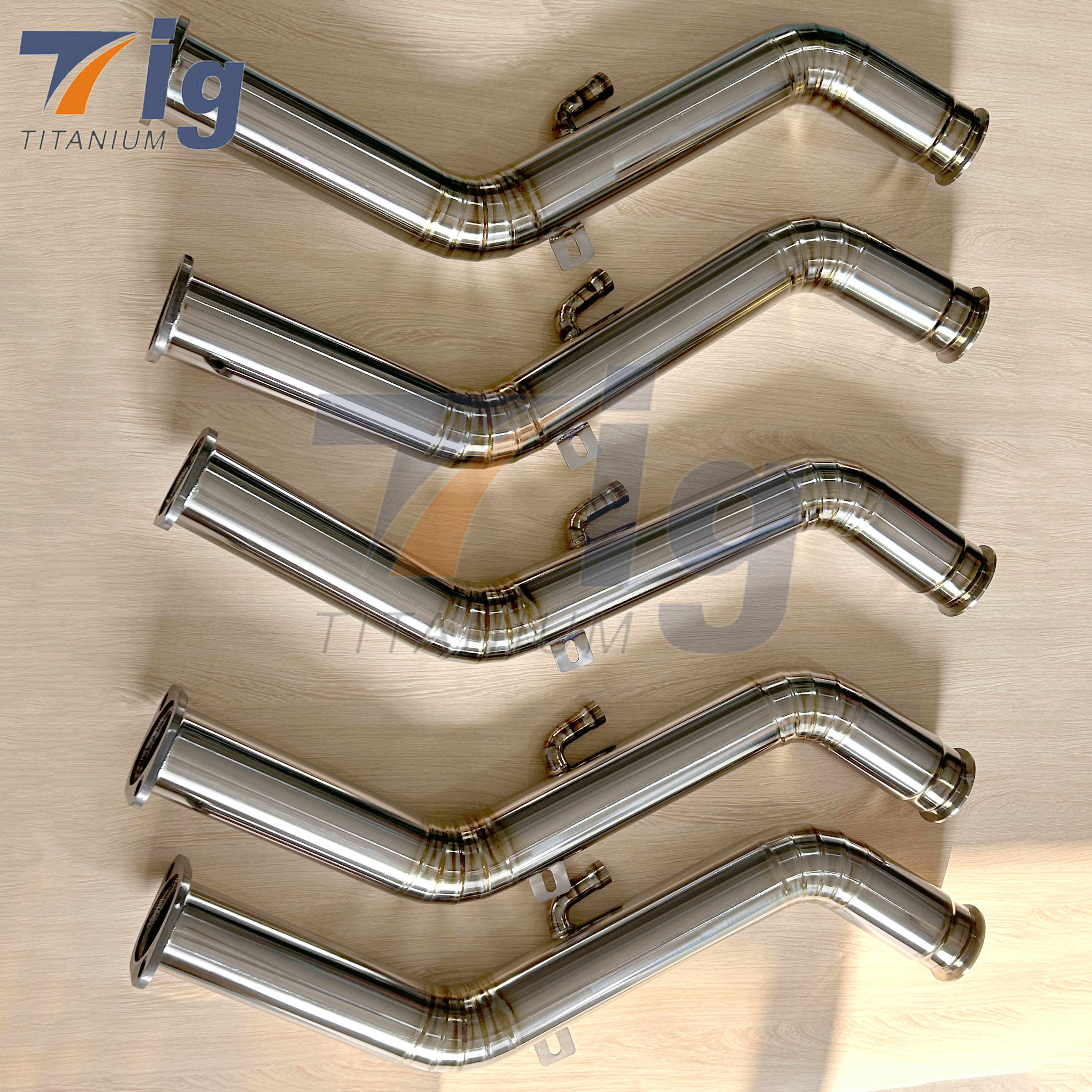 Titanium 2023+ For Nissan Z 2016+ Infiniti Q50 2017+ Infiniti Q60 Alpha Full Downpipe Kit