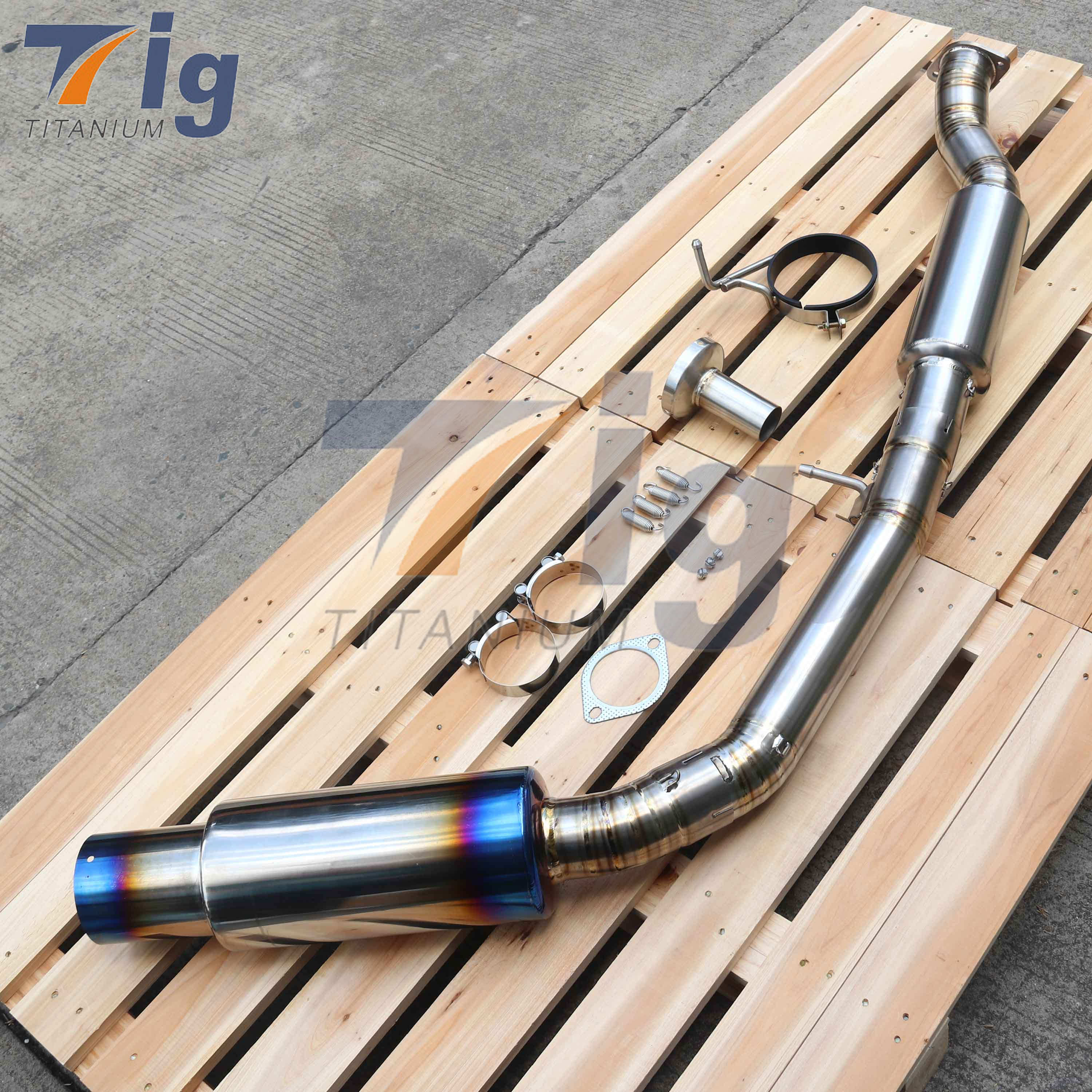 Ti Cat-Back Exhaust For Nissan 370Z (TB6090-NS02A) 2009-2020