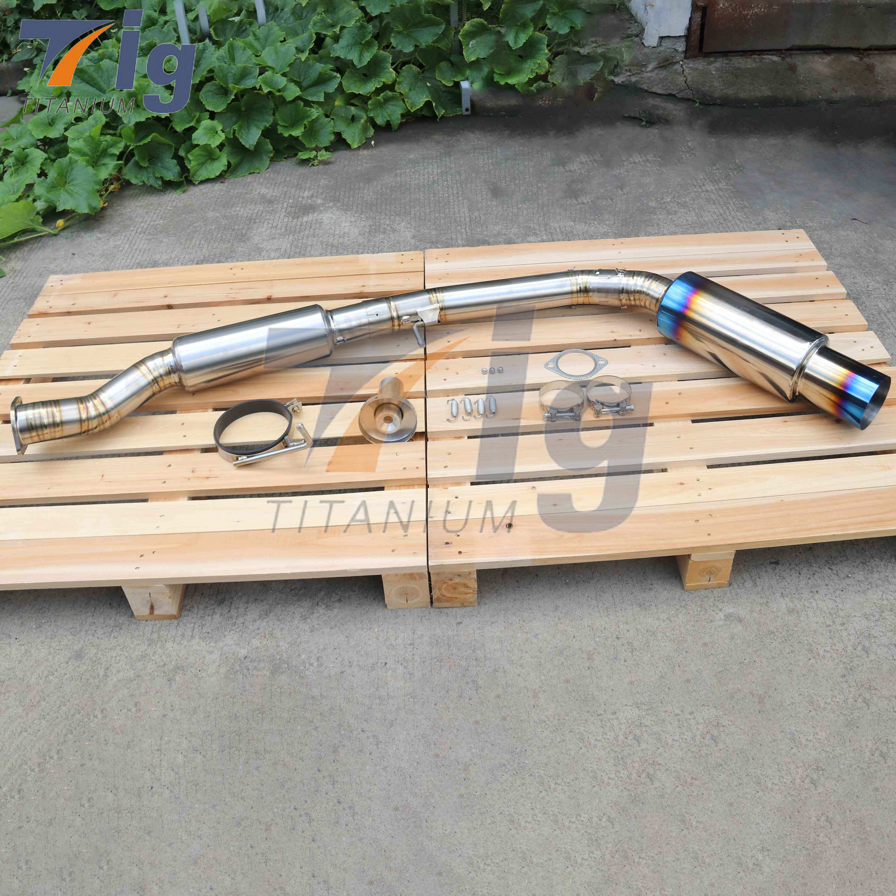 Full Titanium Cat Back Exhaust For Nissan 350Z 2003-2009