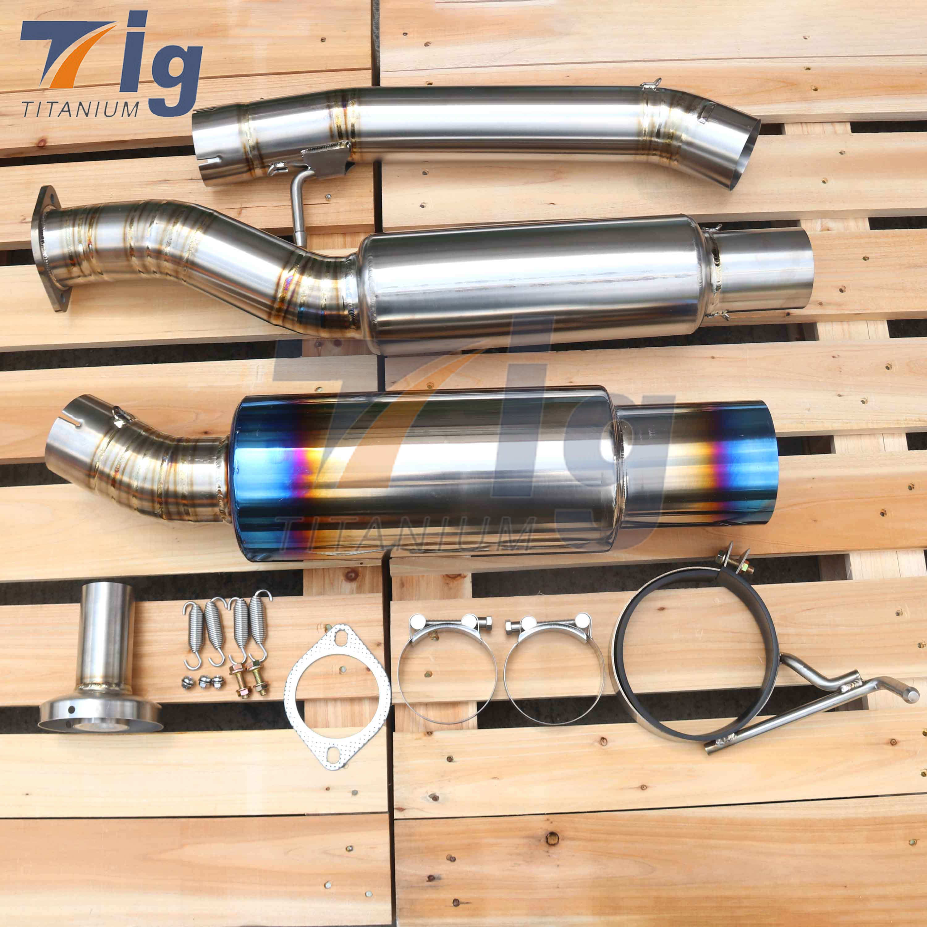 Full Titanium Cat Back Exhaust For Nissan 350Z 2003-2009