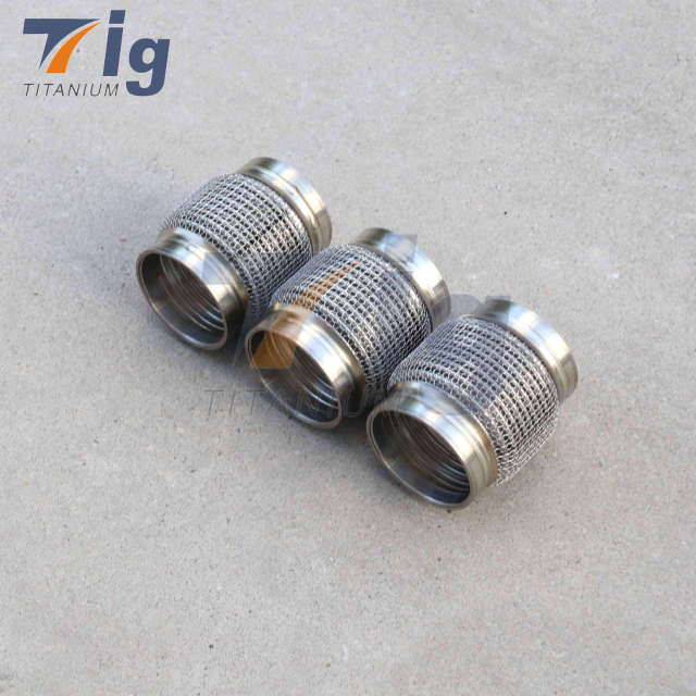 1.75", 2.5", 3", 3.5", 4" Custom high quality titanium Flexible Pipe Exhaust flex Bellows(Super Rib Bellow)