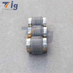1.75", 2.5", 3", 3.5", 4" Custom high quality titanium Flexible Pipe Exhaust flex Bellows(Super Rib Bellow)