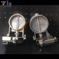 2" 2.5" 3" 4" Cutout Valve Motor Remote Control Electric Exhaust Down Pipe BOV Titanium exhaust electric valve