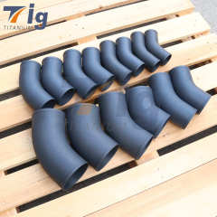 Carbon Fiber Tube 3K Twill Glossy/Matte Carbon Tube Customized carbon fiber air boost pipe 45/60/90/135/180 degree carbon fiber charger pipe